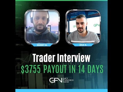 Video thumbnail - Get Funded Now trader: First payout after 21 days of trading